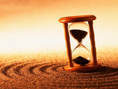 O relógio está correndo